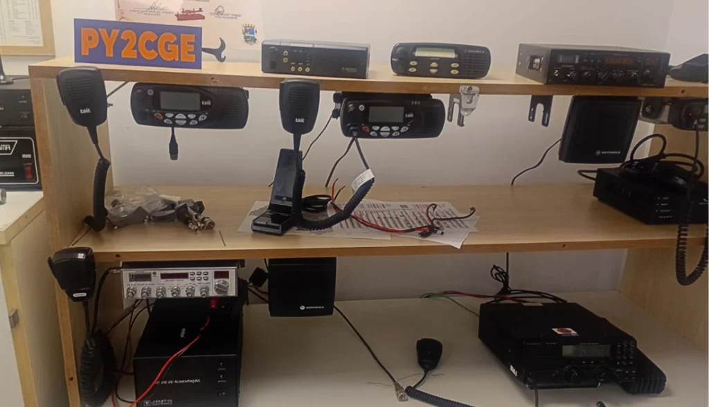 PY2CGE-15, radioamadorismo