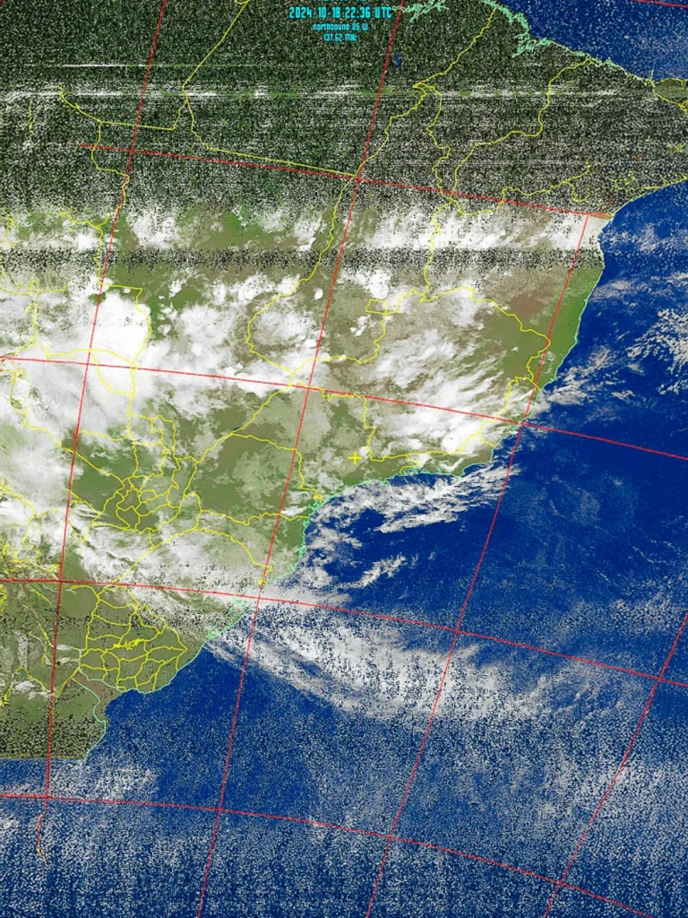 Imagens do Satélite NOAA