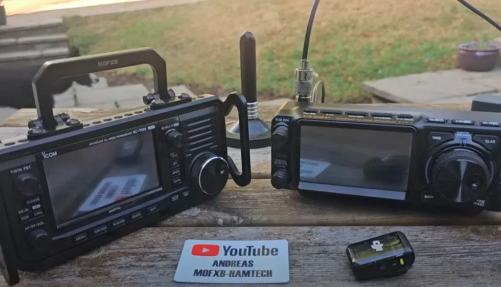 YAESU FTX-1 e ICOM IC-705
