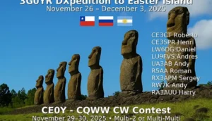 3G0YR & CE0Y – Ilha de Páscoa