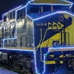 Trem Iluminado de Natal MRS 2025