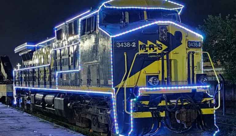 Trem Iluminado de Natal MRS 2025