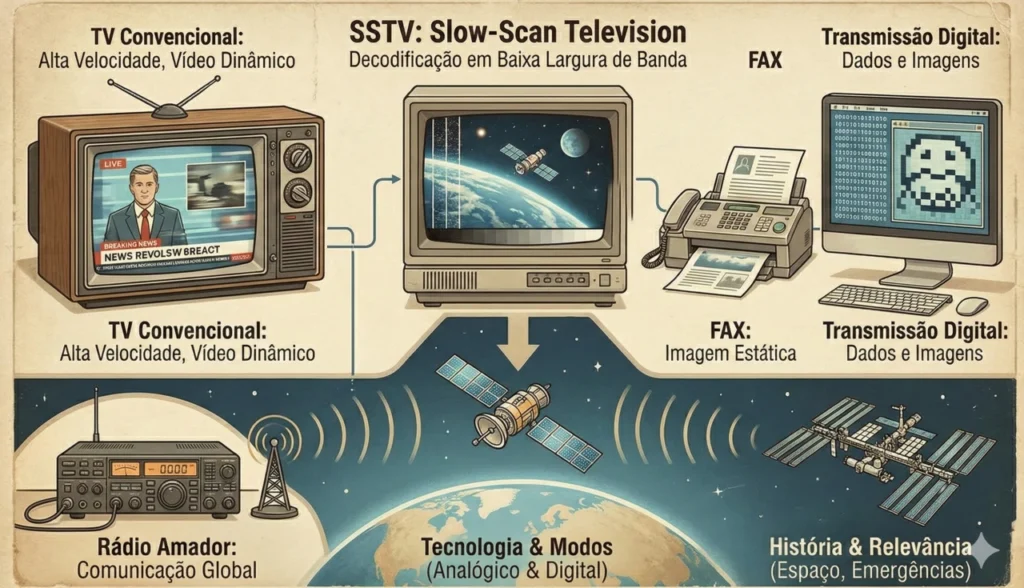 Sstv em comparação com outras formas de transmissão de imagem: o que você precisa saber
