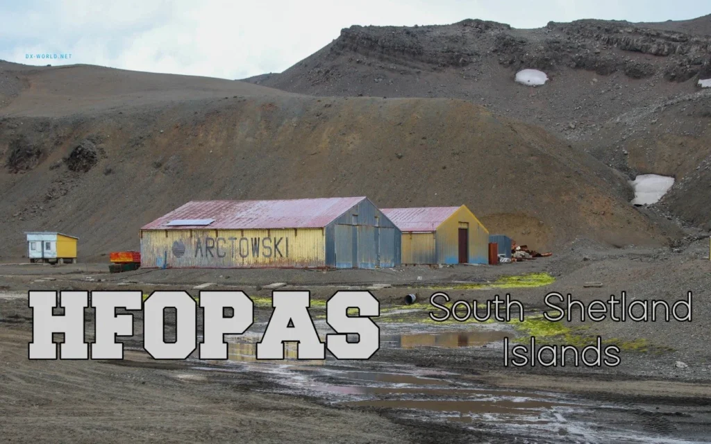 Estação polonesa Arc­tows­ki nas Ilhas Shetland do Sul