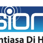 Logotipo da Nasional FM com design moderno em azul e branco
