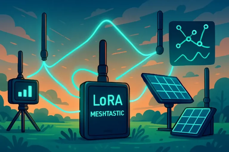 Lora Meshtastic para comunicação fora da rede: como escolher hardware, configurar nós e criar uma malha confiável em longas distâncias