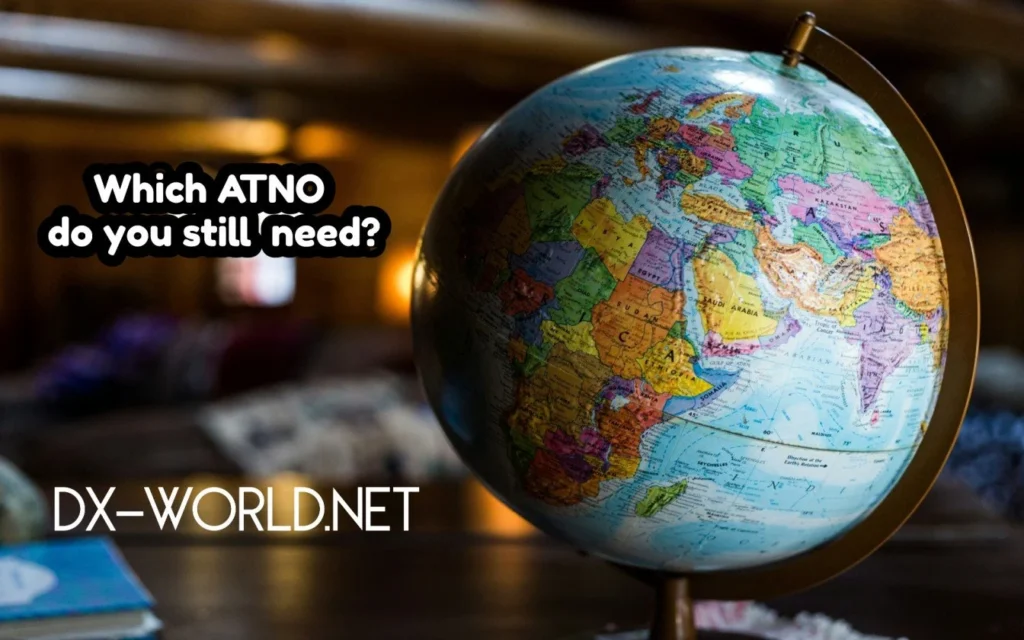 Globo mostrando continentes, questionamento sobre ATNO