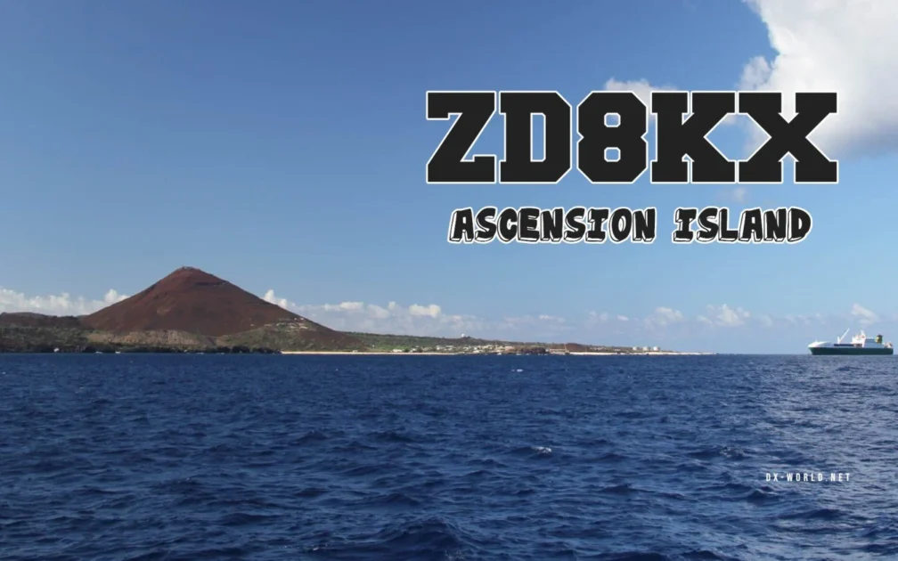 Ativação DX de ZD8KX: Radioamador Anuncia Operações de Maio na Ilha de Ascensão