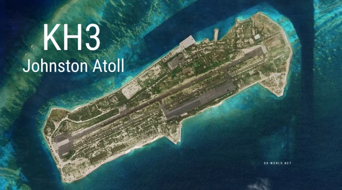 DXpedição KH3 em Johnston Atoll: Saiba os Passos para Ativar a Entidade Rara no Ar Novamente