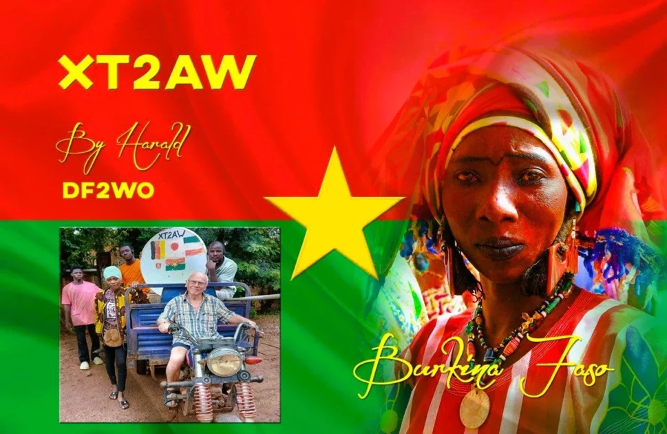 Radioamador DF2WO Retorna ao Burkina Faso como XT2AW em Maio de 2026 Após Desafios com Alfândega