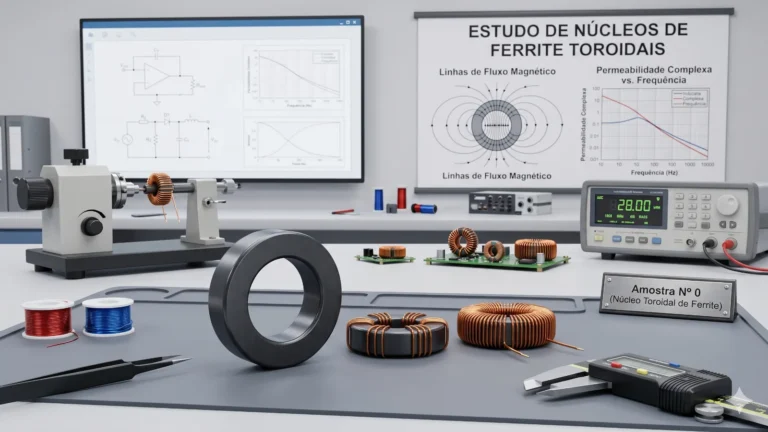 NÚCLEOS DE FERRITE TOROIDAIS: GUIA TÉCNICO COMPLETO