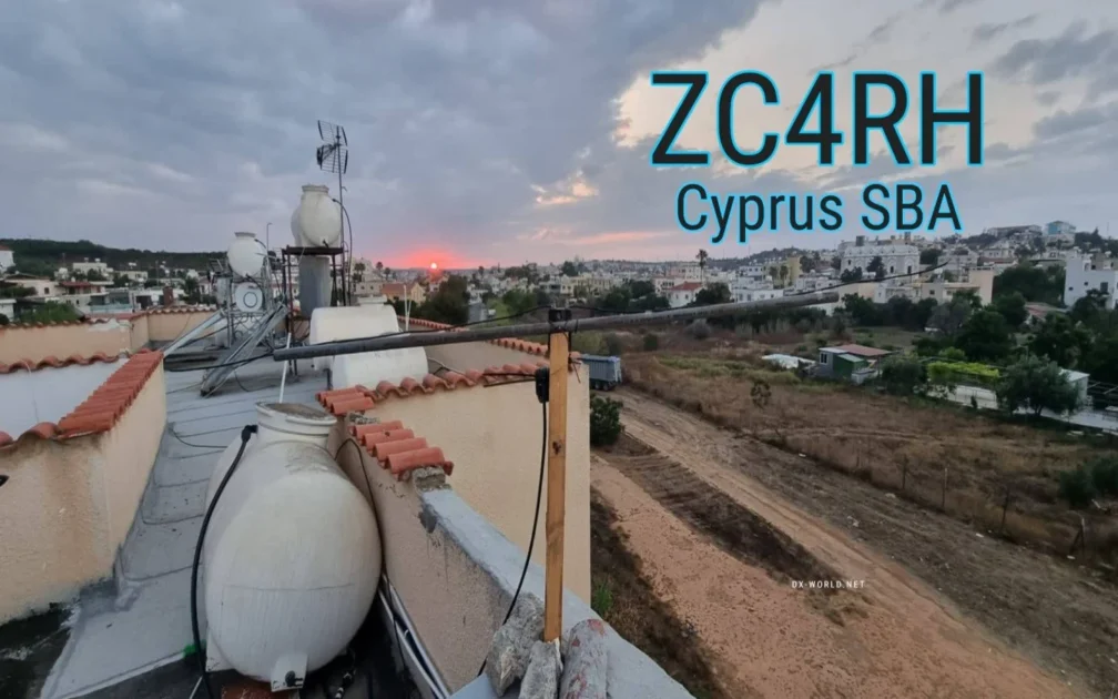 Radioamadorismo: Dave G4WXJ Transmitirá como ZC4RH das Bases Soberanas Britânicas em Chipre de 25 a 30 de Maio de 2026
