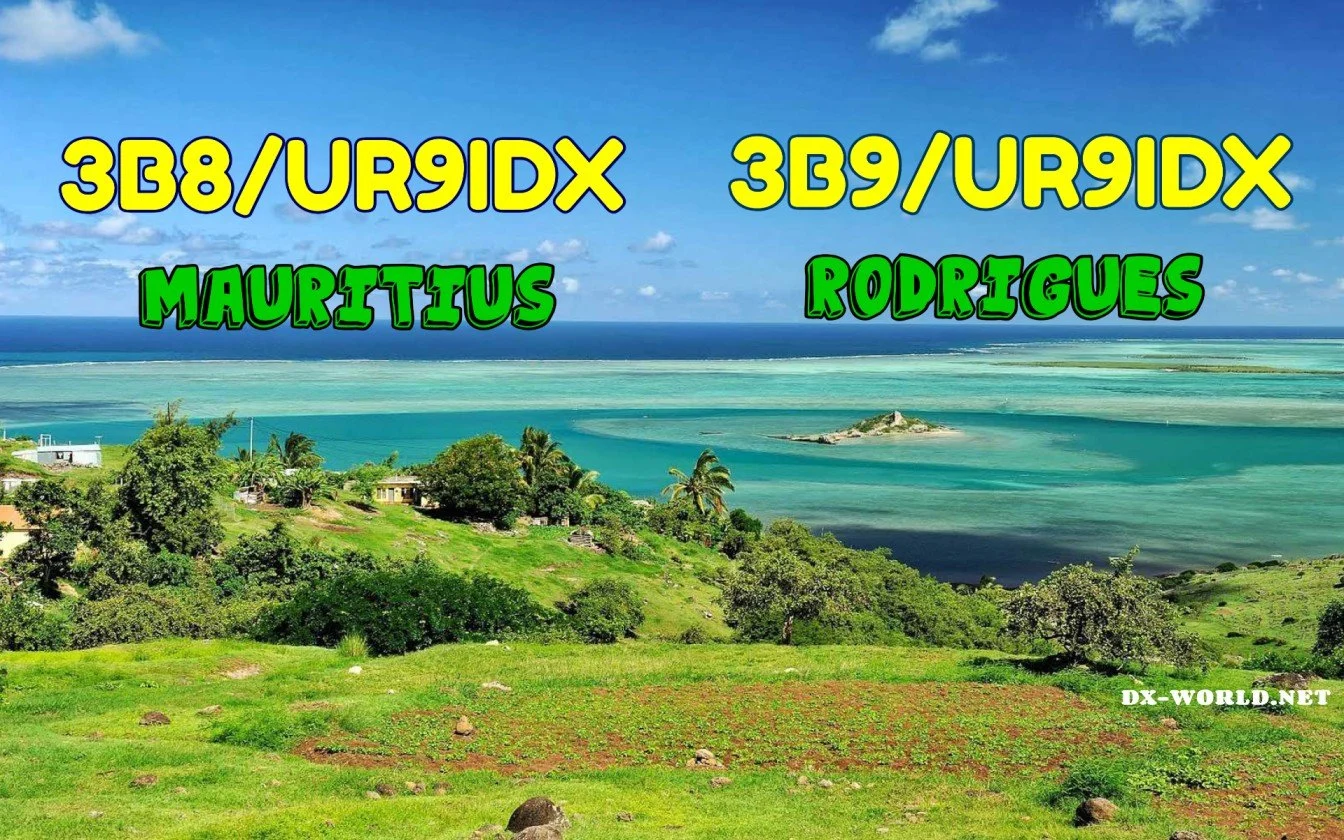 UR9IDX Planeja Expedições de Rádio Amador em Maurício e Rodrigues Após Sucesso em Mayotte e Reunião