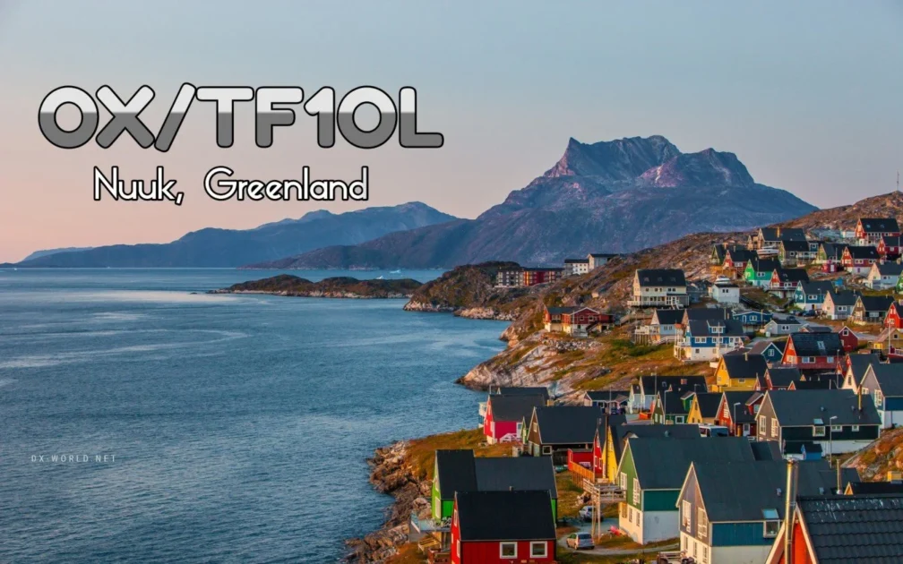 Operador de Rádio Amador TF1OL Transmite de Nuuk, Groenlândia, em Expedição HF de Uma Semana