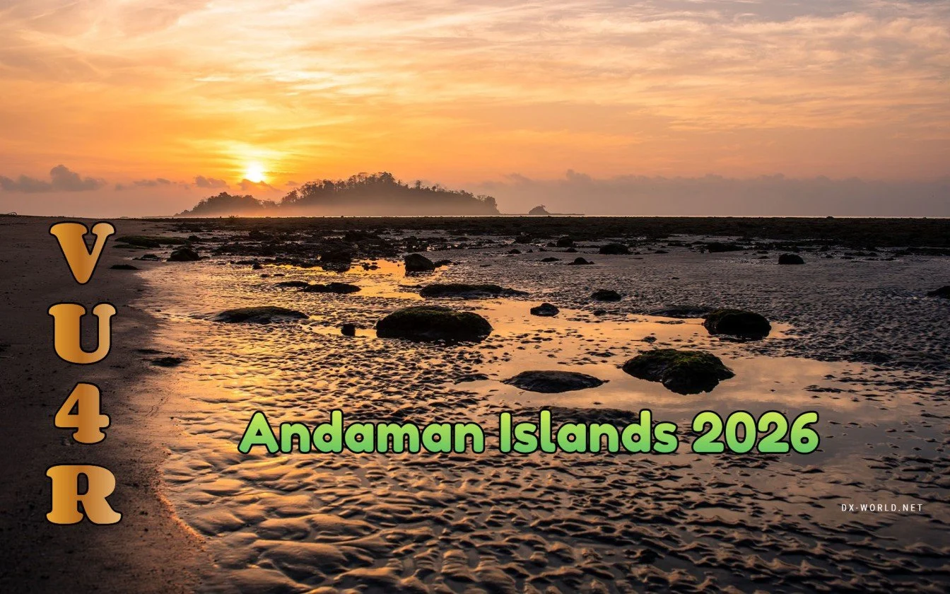 Missão Histórica: Ilhas Andaman Será Palco de Ativação de Rádio DX e Encontro Internacional