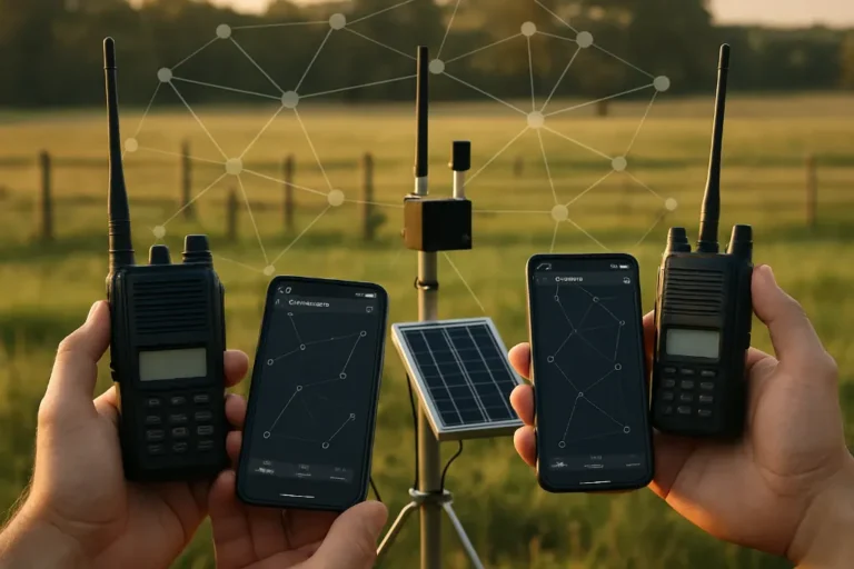 Vantagens dos LoRa Meshtastic Equipamentos em áreas rurais e remotas