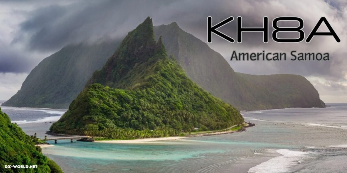 KH8A em Samoa Americana: guia para acompanhar a DXpedition