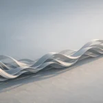 Representação de ondas curtas em movimento suave e contínuo