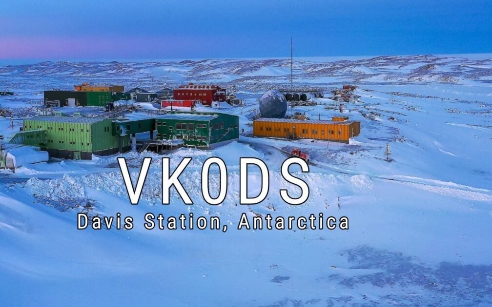 VK0DS em Davis Station: guia para caçar a Antártica