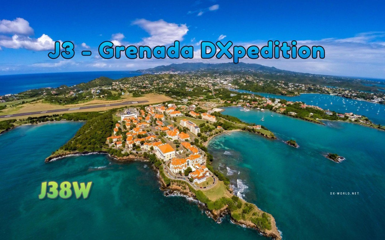 DXpedition em Grenada: como acompanhar e trabalhar J3