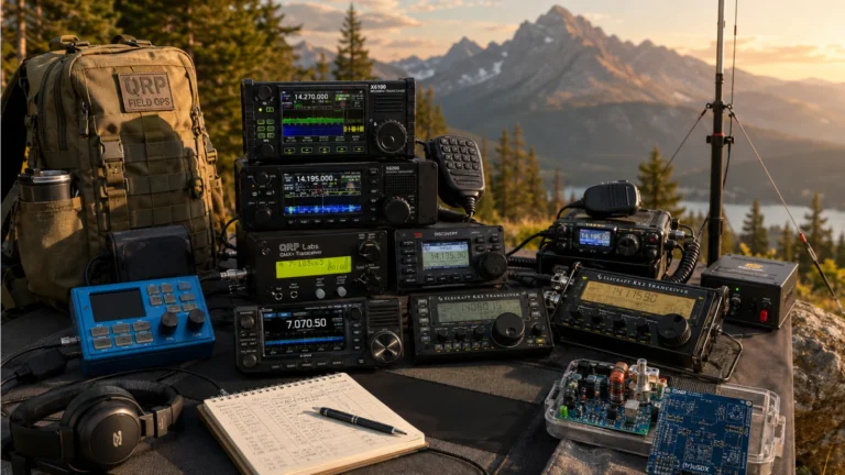 Qual é o Melhor Rádio QRP? IC-705, KX3, KX2, TX-500 e X6200 Comparados