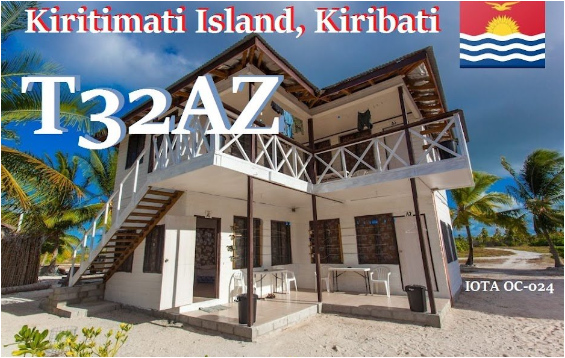 T32AZ em Kiritimati: como acompanhar uma DXpedition leve