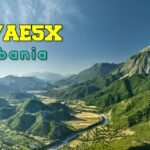 ZA/AE5X na Albânia: como acompanhar a operação em CW