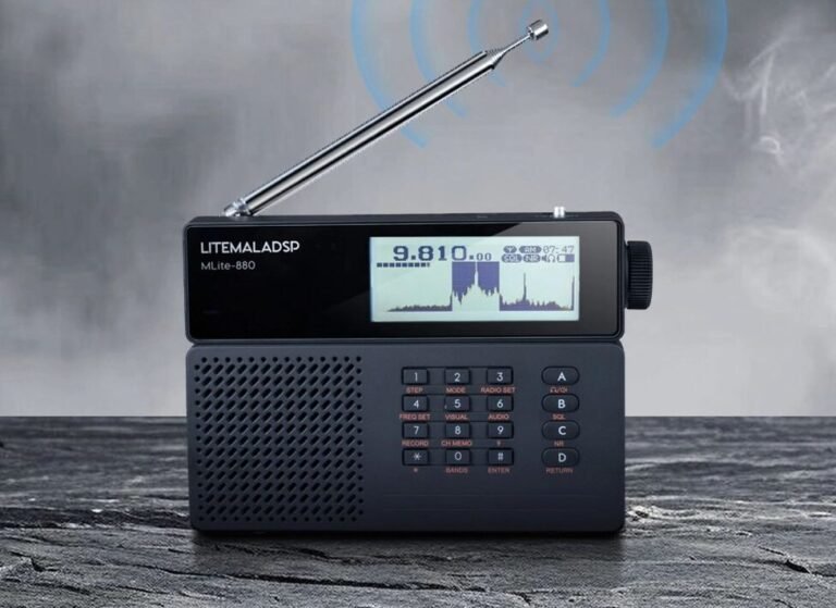 Receptor SDR Portátil: MLite-880 em Destaque