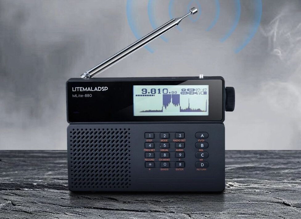 Receptor SDR Portátil: MLite-880 em Destaque