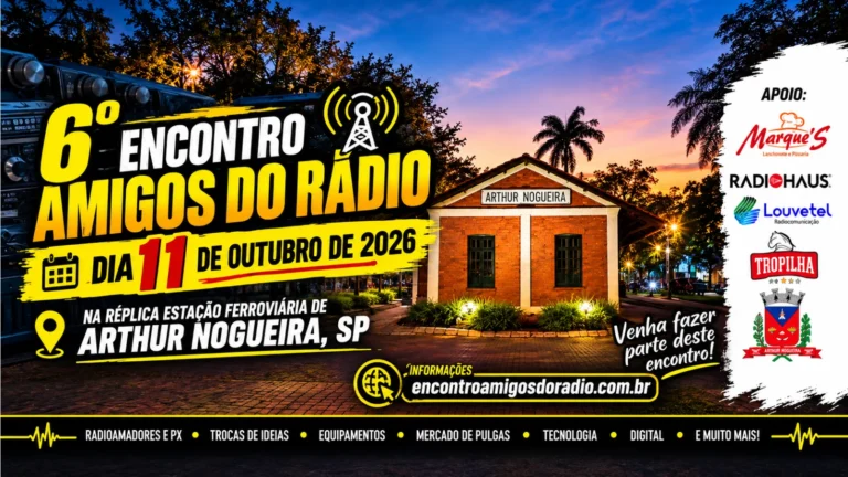 Encontro Amigos do Rádio em Arthur Nogueira