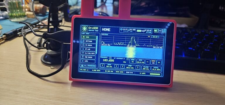 OrcSDR ESP32-P4: SDR Portátil Sem PC