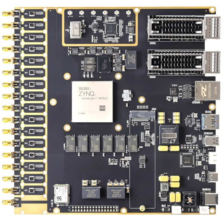 PZSDR RFSoC: SDR de 8 Canais Avançado
