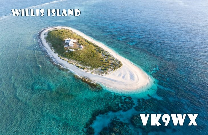 VK9WX em Willis Island: operação, antenas e contexto
