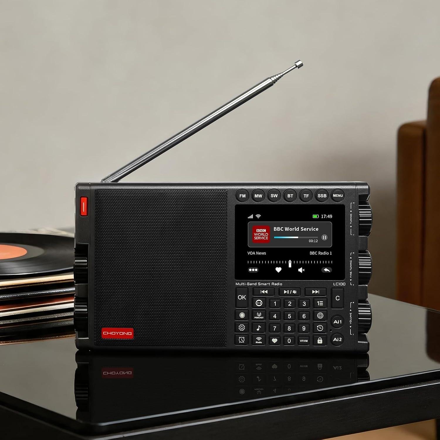 Choyong LC100: análise do rádio híbrido para escuta